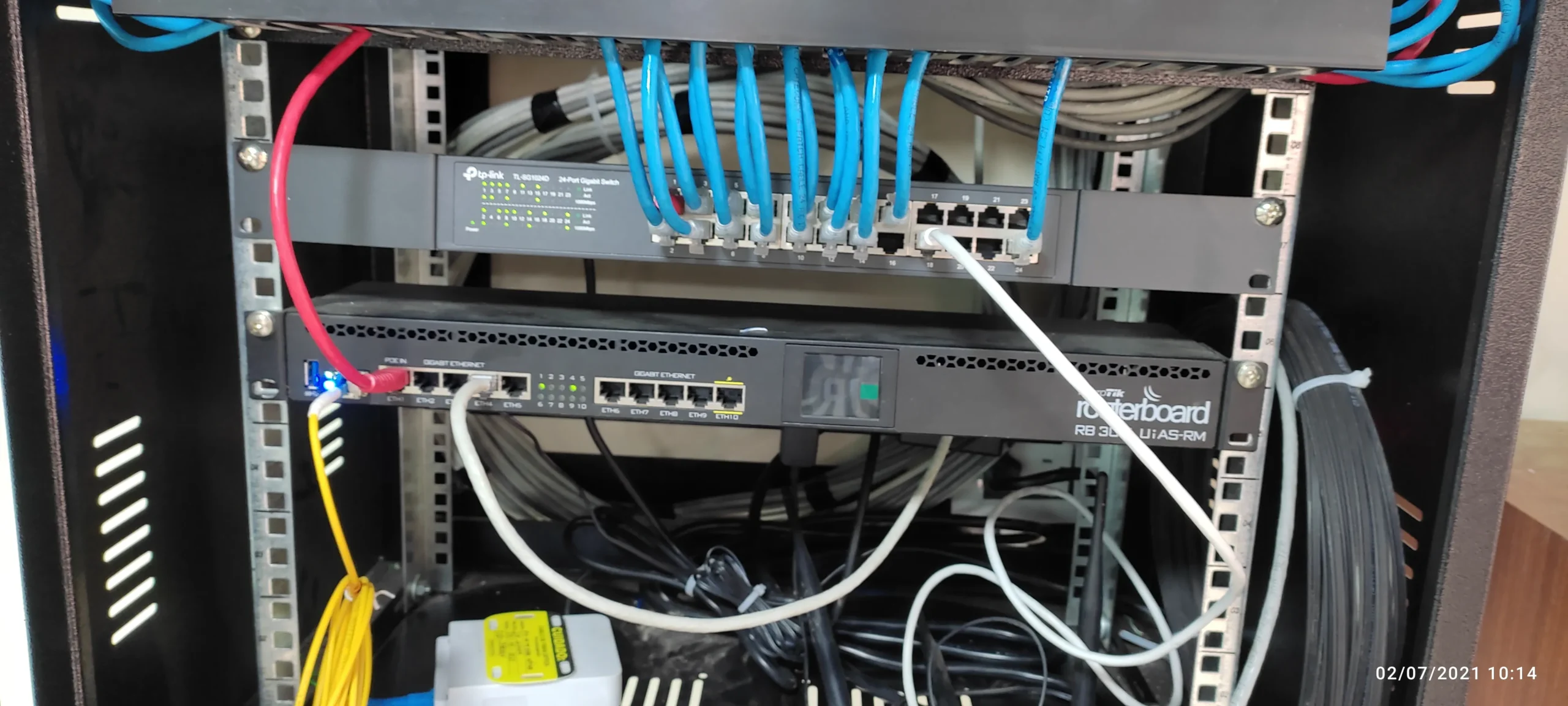 Infraestructura TI de data center empresarial en Lima