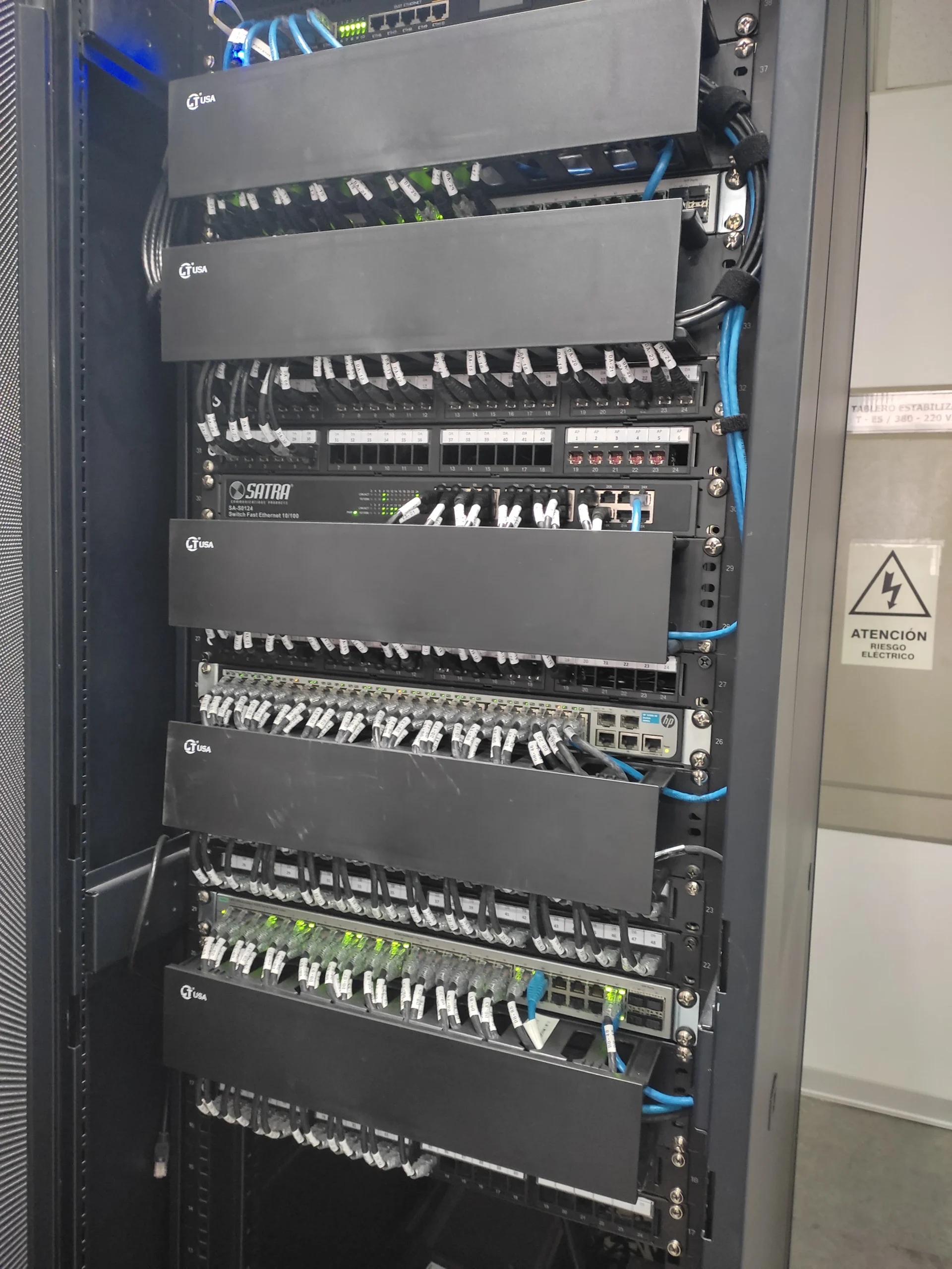 Proyecto de cableado estructurado empresarial en Lima
